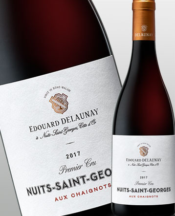 Nuits Saint Georges 1er Cru aux Chaignots rouge 2017 Edouard Delaunay