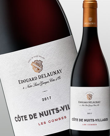 Côte de Nuits Villages Les Combes rouge 2017 - Edouard Delaunay