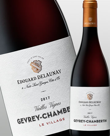 Gevrey Chambertin Vieilles Vignes Le Village rouge 2017 - Edouard Delaunay