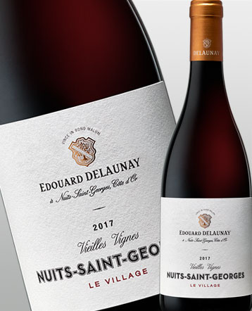 Nuits Saint Georges Vieilles Vignes Le Village rouge 2017 - Edouard Delaunay