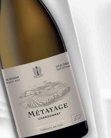 Métayage Chardonnay BIO blanc 2019 - Abbotts et Delaunay