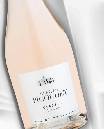 Cuvée "Classic" Côteaux d'Aix en Provence rosé 2020 - Château Pigoudet