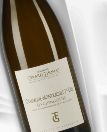 Chassagne-Montrachet 1er Cru Les Chenevottes blanc 2019 - Domaine Gérard Thomas