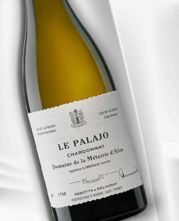 "Le Palajo" Chardonnay Limoux blanc 2019 - Domaine de la Métairie d'Alon