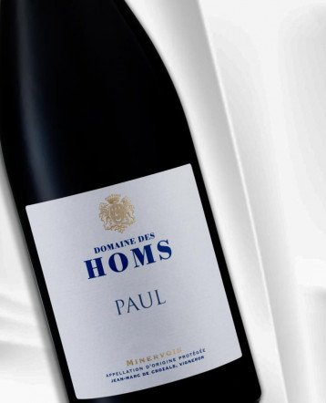 "Cuvée Paul" Minervois rouge 2017 - Domaine des Homs