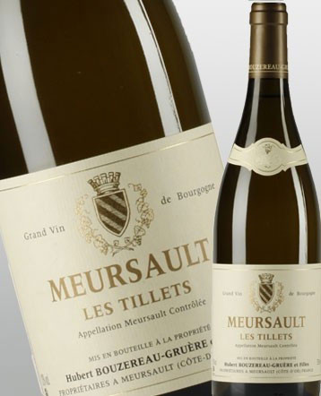 Meursault "Les Tillets" blanc 2020 - Domaine Bouzereau Gruère