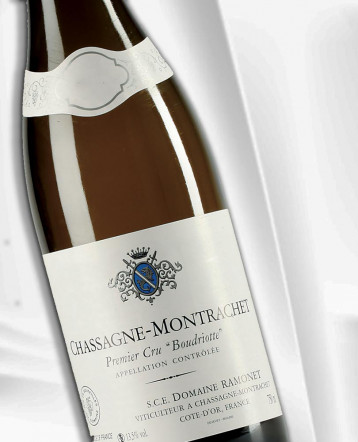 Chassagne-Montrachet 1er Cru Boudriottes blanc 2018 - Domaine Ramonet