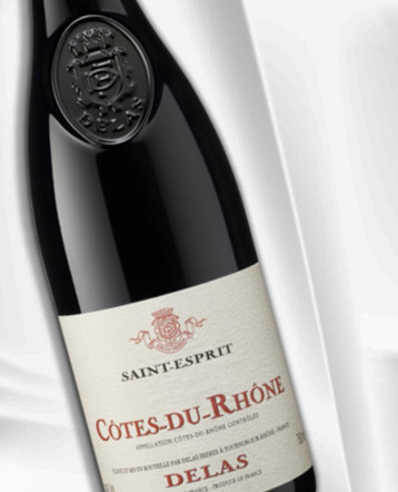 Côtes du Rhône Saint Esprit rouge 2020 - Delas Frères