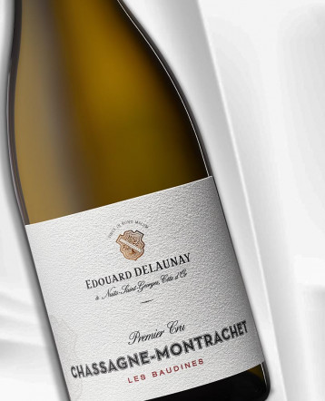 Chassagne-Montrachet 1er Cru Les Baudines blanc 2018 - Edouard Delaunay