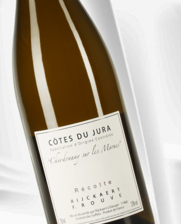Côtes du Jura Chardonnay "Sur les Marnes" blanc 2020 - Domaine Rijckaert-Rouve