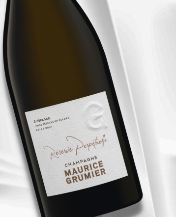Champagne Extra-Brut Réserve Perpétuelle - Champagnes Maurice Grumier