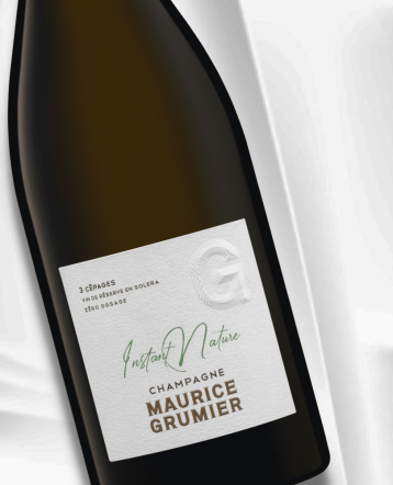 Champagne Zéro Dosage Instant Nature - Champagnes Maurice Grumier