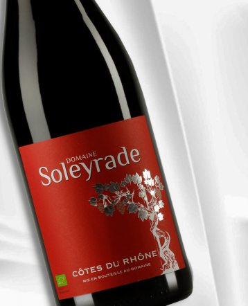 Côtes du Rhône Bio rouge 2020 - Domaine Soleyrade