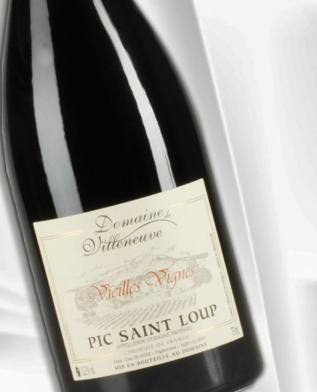 Pic Saint Loup Vieilles Vignes rouge 2020 - Domaine de Villeneuve