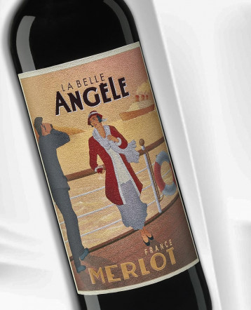 Merlot rouge 2020 La Belle Angèle