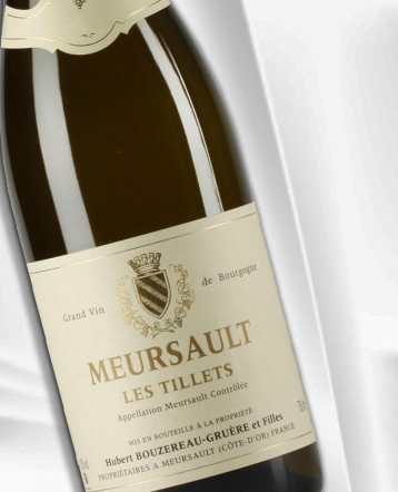 Meursault "Les Tillets" blanc 2022 - Domaine Bouzereau Gruère