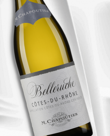 Côtes du Rhône "Belleruche" blanc 2023 - M Chapoutier