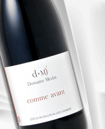 Comme Avant Côtes du Roussillon Village Caramany rouge bio 2015 - Domaine Modat