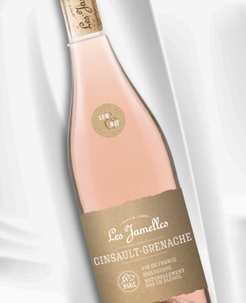 Cinsault-Grenache rosé Low Nat 2023 - Les Jamelles