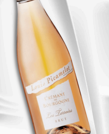 Crémant de Bourgogne rosé Les Terroirs - Louis Picamelot