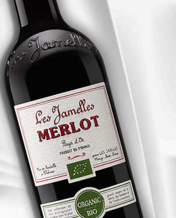 Merlot Bio rouge 2023 - Les Jamelles