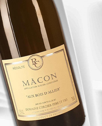 Macon "Aux Bois d'Allier" blanc 2023 - Domaine Cordier