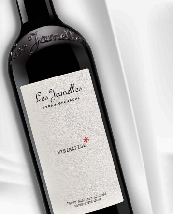 "Minimalist" Syrah-Grenache Sans Sulfites rouge 2022 - Les Jamelles