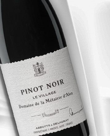 "Le Village" Pinot Noir rouge BIO 2023 - Domaine de la Métairie d'Alon