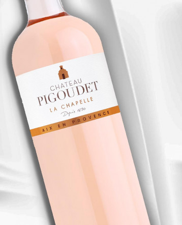 Côteaux d'Aix en Provence Chapelle rosé 2024 - Château Pigoudet
