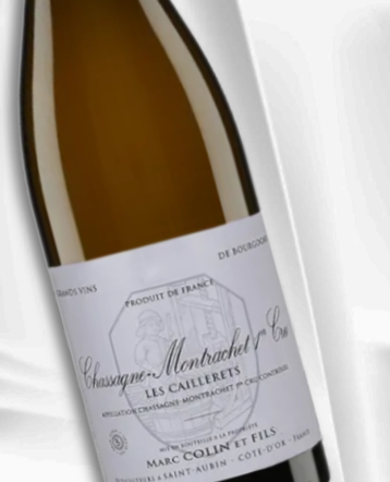 Chassagne-Montrachet 1er cru Les Caillerets blanc 2021 - Domaine Marc Colin