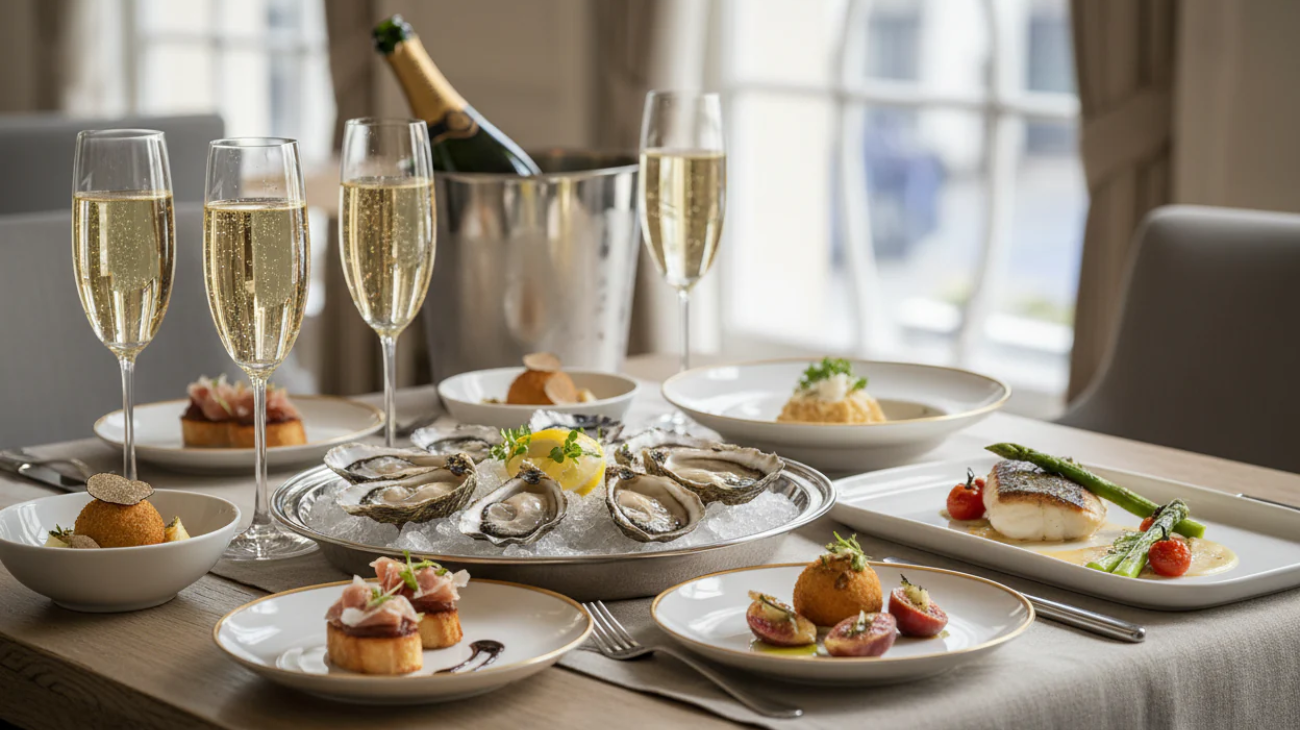 Comment choisir un Champagne selon le plat