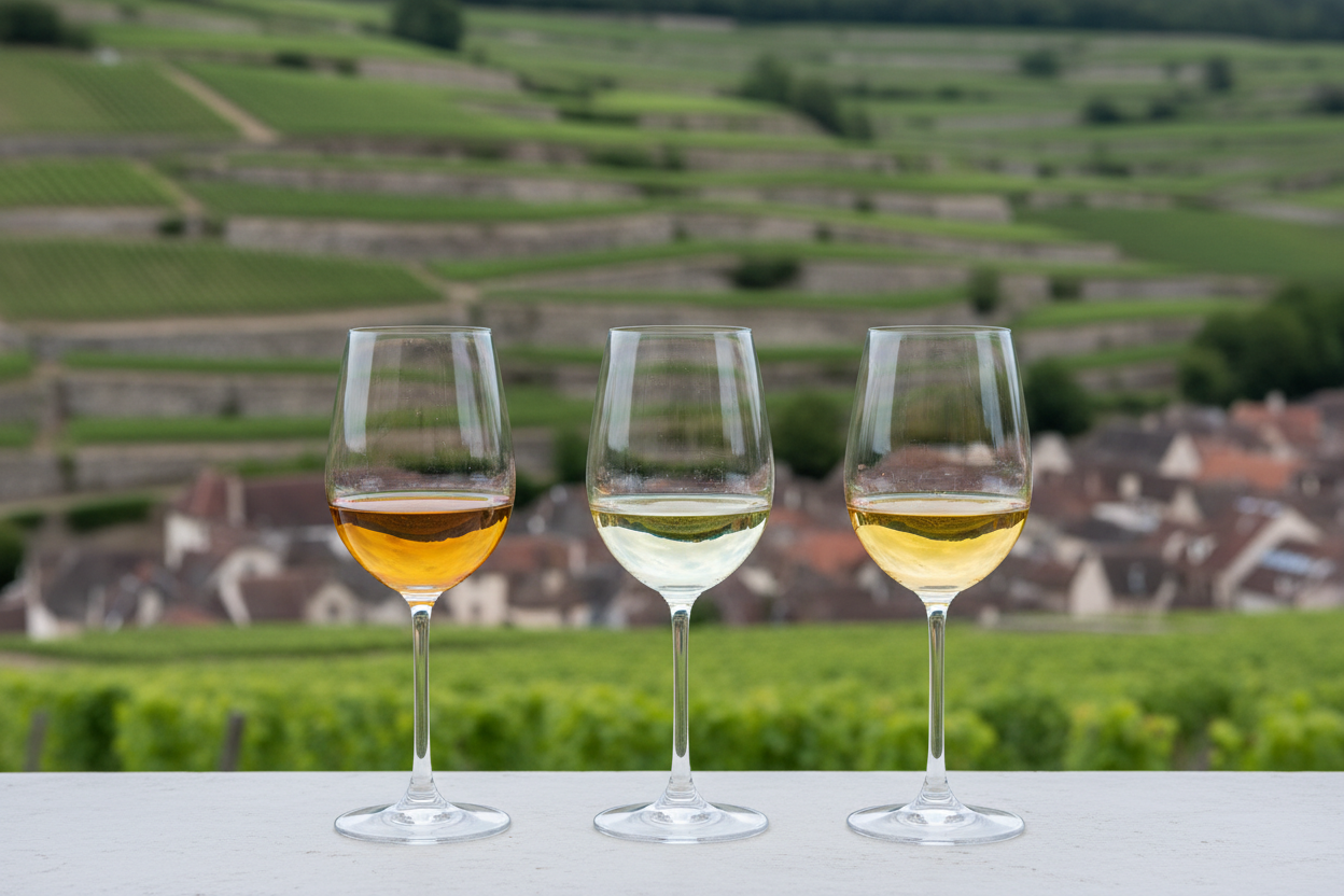 Meursault vs Puligny vs Chassagne : comparatif, styles, prix
