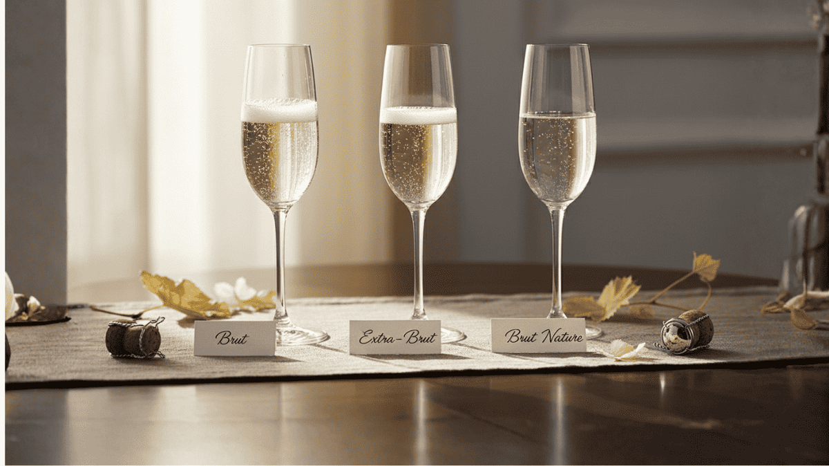 Champagne Brut, Extra-Brut, Brut Nature : comprendre les différences