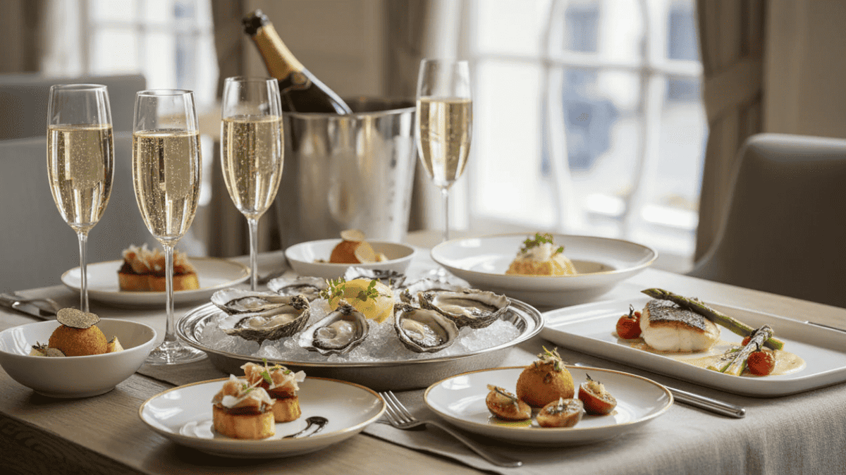 Comment choisir un Champagne selon le plat