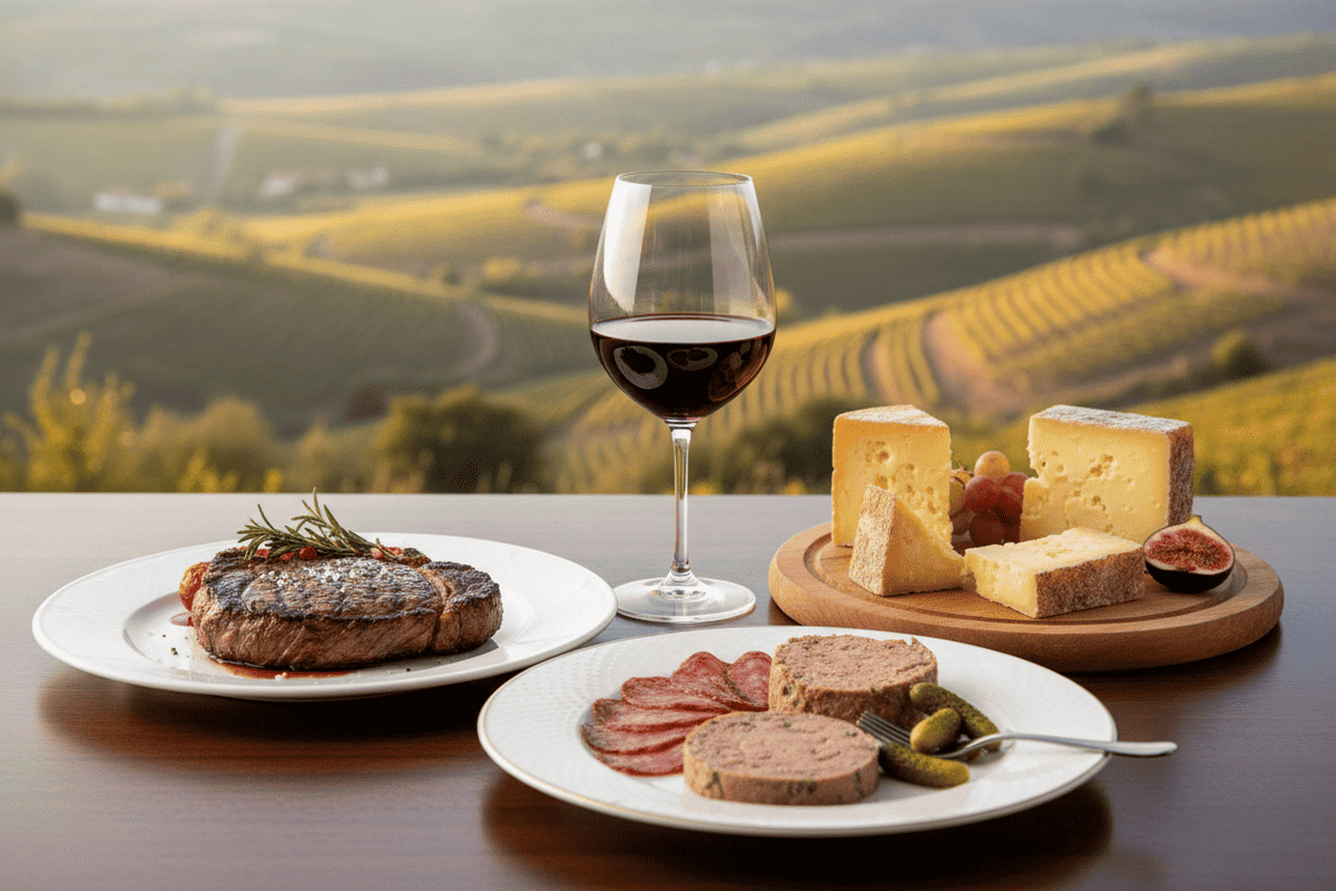 Accords mets-vins : que manger avec un Crozes-Hermitage rouge ?