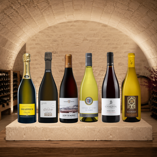 Coffret Champagne & Bourgogne - 6 bouteilles découverte