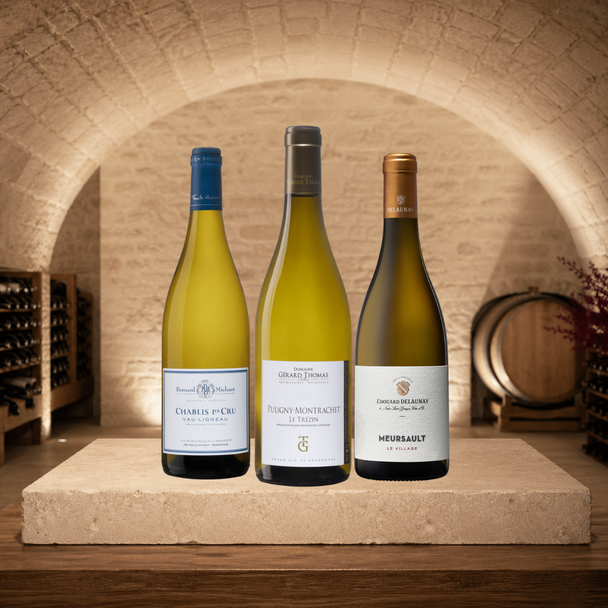 Coffret "Grands Blancs de Bourgogne"