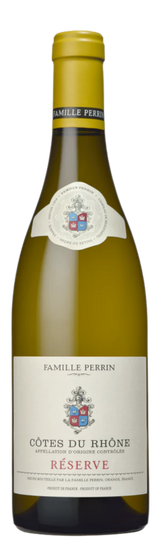 Côtes du Rhône Réserve blanc 2024 - Famille Perrin