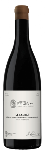 Côtes du Roussillon Villages Latour-de-France "Le Sarrat" rouge Bio 2023 - Abbotts & Delaunay