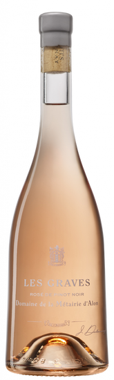 Rosé de Pinot Noir "Les Graves" rosé Bio 2024 - Abbotts & Delaunay, Domaine de la Métairie d'Alon