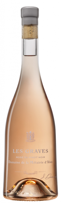 Rosé de Pinot Noir "Les Graves" rosé Bio 2024 - Abbotts & Delaunay, Domaine de la Métairie d'Alon