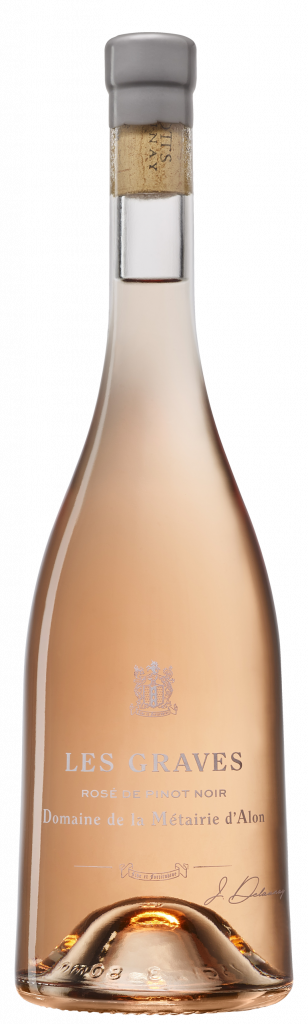 Rosé de Pinot Noir "Les Graves" rosé Bio 2023 - Abbotts & Delaunay, Domaine de la Métairie d'Alon