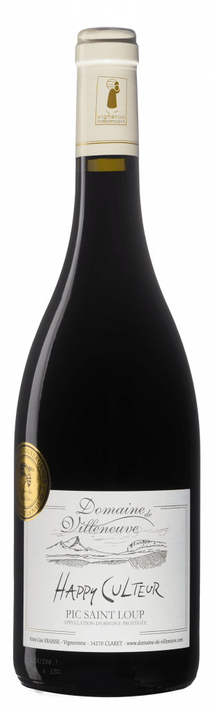 Pic-Saint-Loup Happy Culteur rouge 2024 - Domaine De Villeneuve