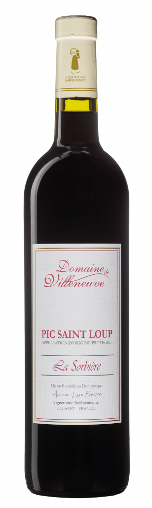 Pic-Saint-Loup La Sorbière rouge 2019 - Domaine De Villeneuve