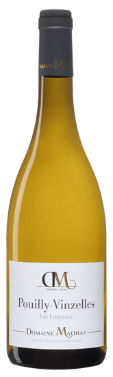 Pouilly-Vinzelles Les Longeays blanc Bio 2021 -Domaine Mathias