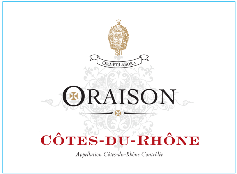 Côtes du Rhône rouge 2022 - Oraison