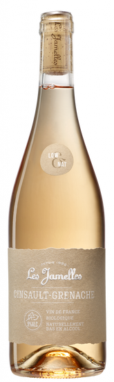 Cinsault-Grenache Low Nat rosé Bio 2023 - Les Jamelles