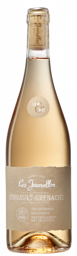 Cinsault-Grenache Low Nat rosé Bio 2023 - Les Jamelles