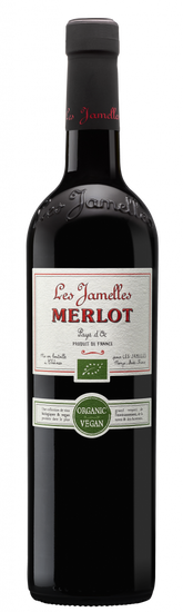 Merlot rouge Bio 2021 - Les Jamelles