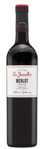 Merlot rouge 2022 - Les Jamelles